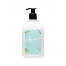 Sapun lichid cu aloe vera si glicerina, 500 ml, Barwa Cosmetics