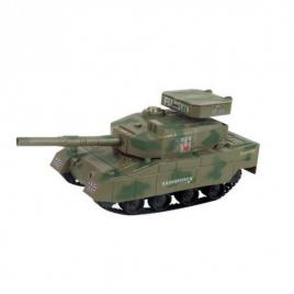 Jucarie tanc militar cu bile si telecomanda, 25 cm, verde, gonga®