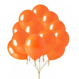 Set 80 baloane metalizate, 30cm, gonga® portocaliu