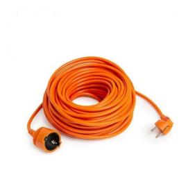 Cordon prelungitor ICON EP10001-30 cu fisa si priza tip Schuko, cablu, 30m, Orange