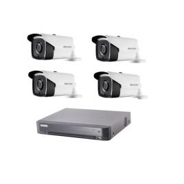 Sistem supraveghere 4 camere exterior full hd 40m infrarosu +dvr 3MP