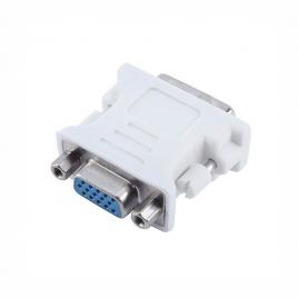 Adaptor DVI-D 24+1 PIN Tata - VGA HD15 Mama - pentru Monitor, Proiector, Sisteme Video DVI-D