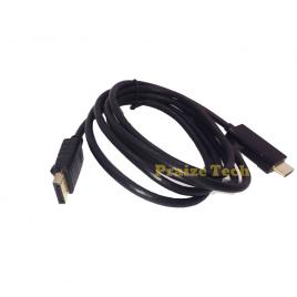 Cablu DisplayPort - HDMI 1.4, 2m Lungime - Tip Male-Male pentru PC Gaming, Monitoare