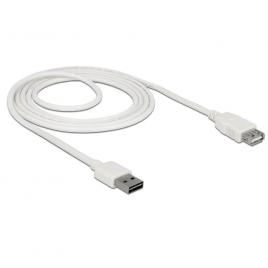 Cablu USB A Tata-Mama Alb, Versiune 2.0, 1.5 M Lungime - Prelungitor Extensie USB Tip Mama Tata