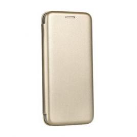 Husa Huawei P8 Lite 2016 Flip cover Gold/Auriu