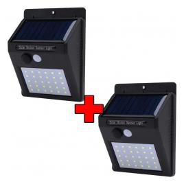 LAMPA SOLARA CU 48 DE LED-URI SI 3 MODURI DE ILUMINARE 1 +1 GRATIS