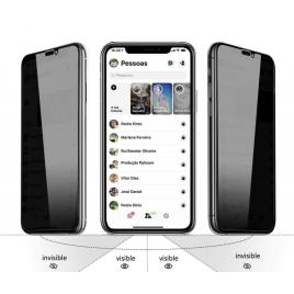 Folie de protectie sticla Privacy compatibila cu iPhone 13 Pro Max