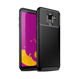 Husa Auto Focus Carbon Pentru Samsung Galaxy j6 2018 J600 - Negru