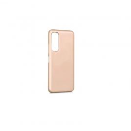 Husa Compatibila Cu Huawei P Smart 2021 Silicon Slim Gold