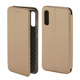 Husa Flip Cover Magnetic Pentru Samsung galaxy A50 A505 Gold