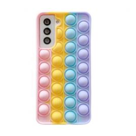 Husa Pop It compatibila cu Samsung Galaxy A02s Interactive Pop It Now Jucarie Antistres - TELGORBCS®
