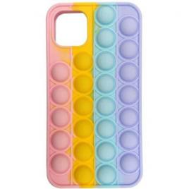 Husa Pop-It pentru iPhone 12 Push Pop Bubble Fidget Antisoc Jucarie antistres