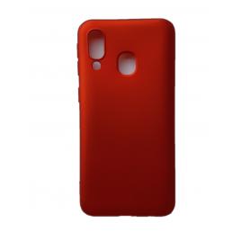 Husa Samsung Galaxy A20e A202 - Silicon Slim Rosu