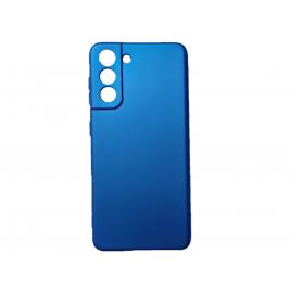 Husa compatibila cu Samsung Galaxy S21 Plus - Silicon Slim Albastru