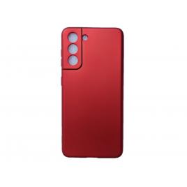 Husa compatibila cu Samsung Galaxy S21 Plus - Silicon Slim Rosu