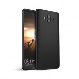 Husa protectie pentru HUAWEI MATE 10 PRO tip carcasa slim din silicon mat Negru