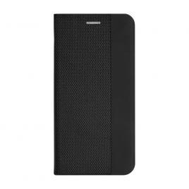 Husa tip carte Sensitive compatibila cu Samsung Galaxy J4 Plus inchidere magenetica Negru