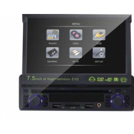 Player auto multimedia cu ecran 7.5 si player DVD
