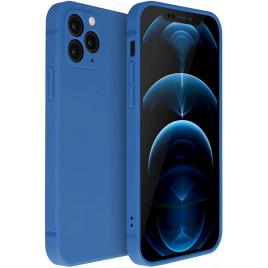 Husa Liquid soft touch compatibila cu Apple IPhone 11 Pro Max Albastru ALC