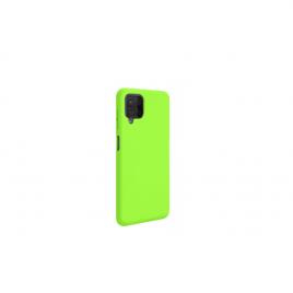 Husa Liquid soft touch compatibila cu Samsung Galaxy A12 Green Neon ALC