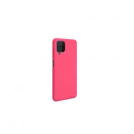 Husa Liquid soft touch compatibila cu Samsung Galaxy A12 Hot Pink ALC