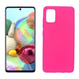 Husa Liquid soft touch compatibila cu Samsung Galaxy A22 5G Hot Pink ALC