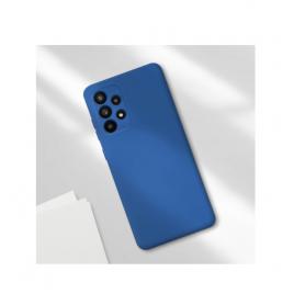 Husa Liquid soft touch compatibila cu Samsung Galaxy A32 5G Blue Cobalt ALC