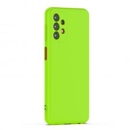 Husa Liquid soft touch compatibila cu Samsung Galaxy A32 5G Green Neon ALC