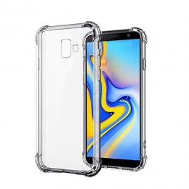 Husa silicon transparenta antisoc compatibila cu Samsung Galaxy j6 plus 2018