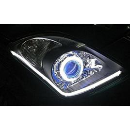 Banda flexibila led drl lumina alba 45cm bo45w - 12v maniacars