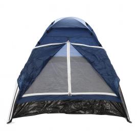 Cort camping 2 persoane, poliester, 200 x 140 x 100 cm