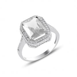 INEL ARGINT 925 ETERNITY PLACAT CU RODIU 18 mm