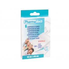 Comprese din tifon bumbac Pharmadoct 18 x 40 cm