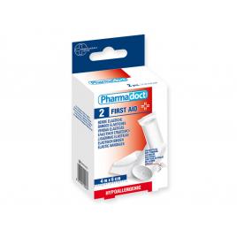 Set 2 bandaje elastice 4 m x 6 cm Pharmadoct