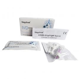 Test rapid Singclean Covid-19 Anticorpi IgG/IgM, destinat uzului profesional