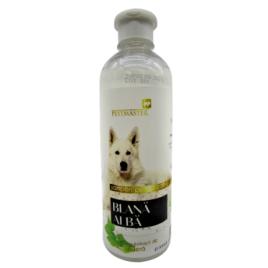 Sampon pentru caini cu blana alba sau deschisa la culoare, Pestmaster, cu extract de iedera, 500 ml