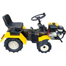 Progarden campo1856-4wdh mini tractor 4x4 18cp hidraulic, benzina, 4+1 viteze, freza tractata