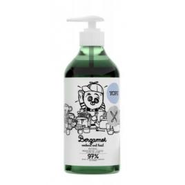 Detergent vase biodegradabil cu dispenser, aroma bergamota, busuioc si verbina, Yope, 750 ml