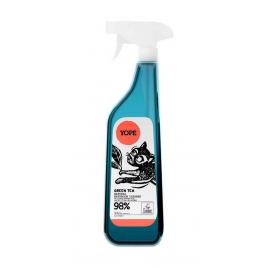 Spray de curatare pentru baie Natural Bathroom Cleaner, biodegradabil, aroma ceai verde, Yope, 750 ml