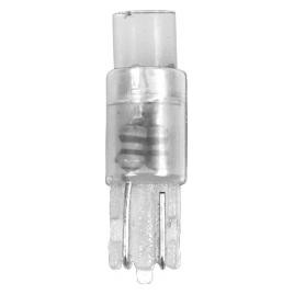 Bec tip LED 12V iluminat bord soclu pl. T5 W2x4 6d 5buc- Alb