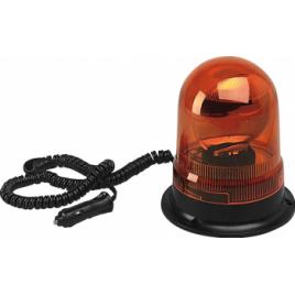 Girofar galben cu magnet cu bec halogen H3 12V