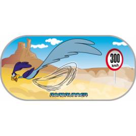 Parasolar spate cu ventuze Looney Tunes 1buc - Road Runner
