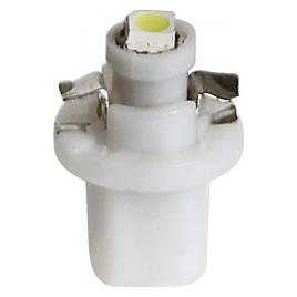 Bec Hyper-Led2 - 1SMD 12V ilum. bord soclu pl.B8 5d 2buc - Alb