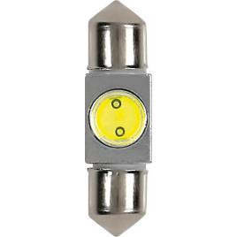 Bec Hyper-Led2 - 1SMD 12V sofit 10x36mm soclu SV8 5-8 1buc - Alb