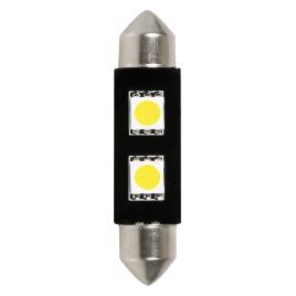 Bec Hyper-Led4 - 2SMD 12V sofit 10x42mm soclu SV8 5-8 1buc - Alb