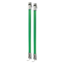 Benzi luminoase El-Stripe 2buc 12V - 21cm - Verde