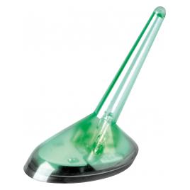 Imitatie antena iluminata intermitent cu LED - Verde