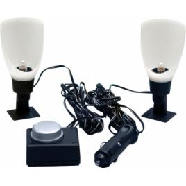 Set lampi iluminat interior Moon-Lite 2buc 12V