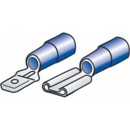 Kit papuci electrici 40buc mama tata - 6 3x0 8mm - Albastru