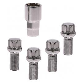 Prezoane antifurt jante sferice M14x1 5mm 4buc - Tip D